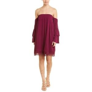 Jack by BB Dakota Enchante Shift Casual Dress NWT Off the Shoulder